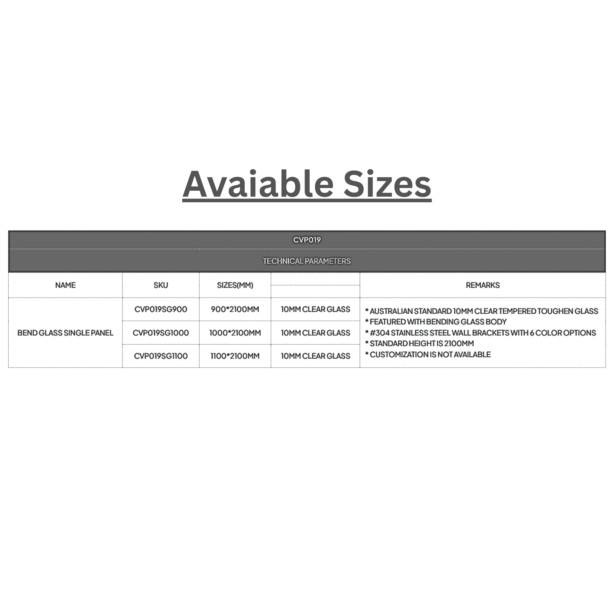 COVEY FRAMELESS WALK IN CURVED SINGLE PANEL SHOWER SCREEN LIGHT GOLD