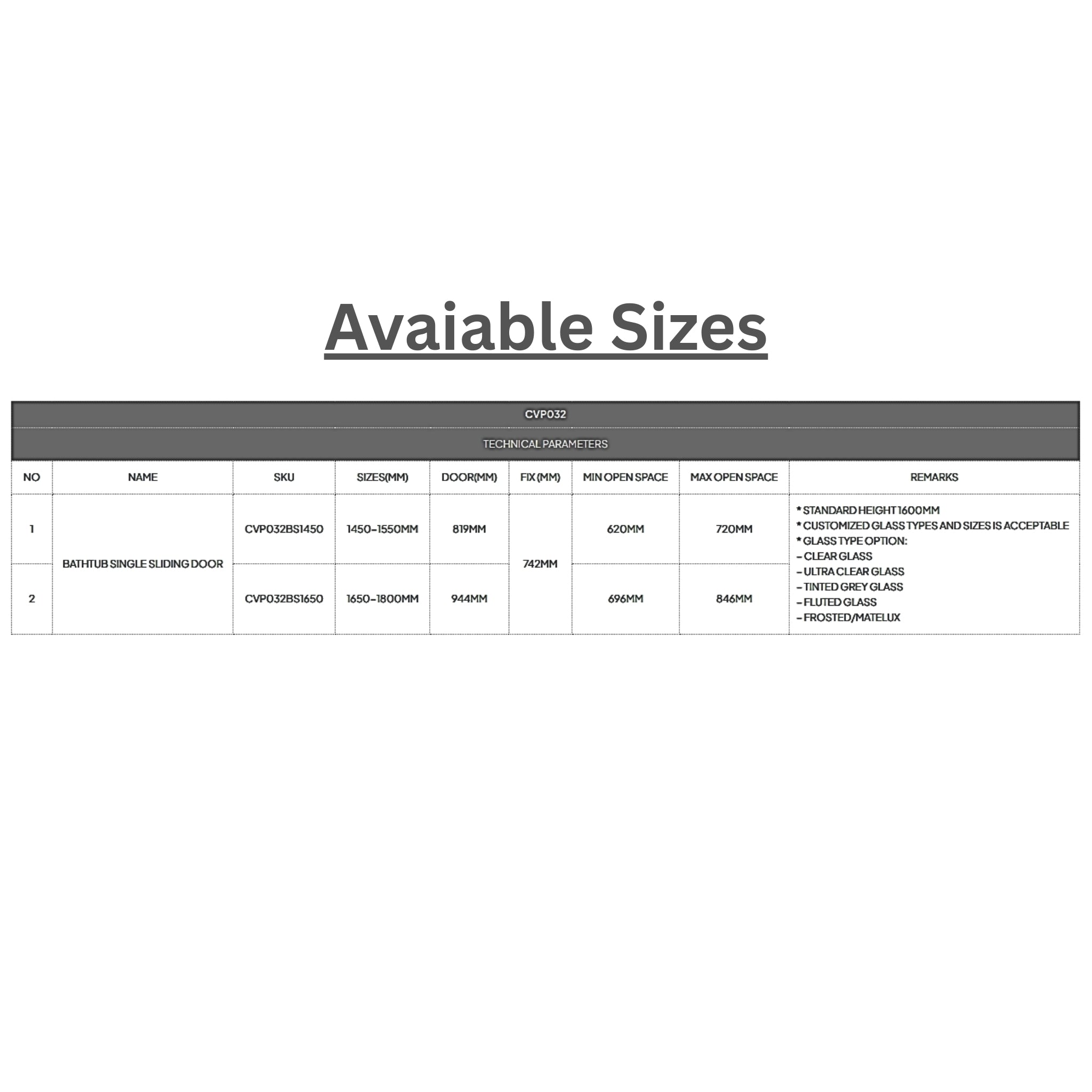 COVEY WALL TO WALL FRAMELESS SINGLE SLIDING DOOR BATH SCREEN LIGHT GOLD