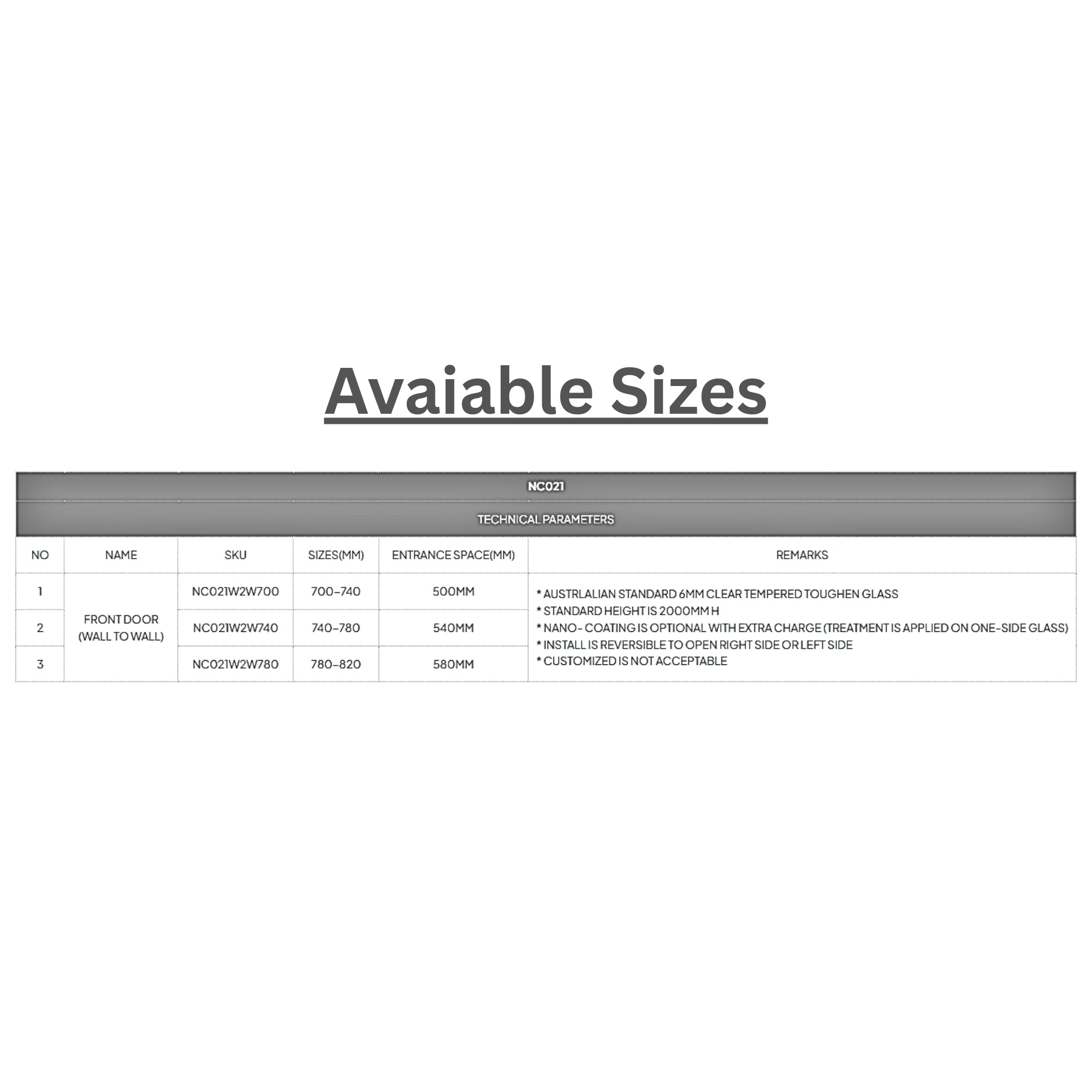 COVEY FULL FRAMED BI FOLD SWIVAL SHOWER SCREEN MATTE BLACK