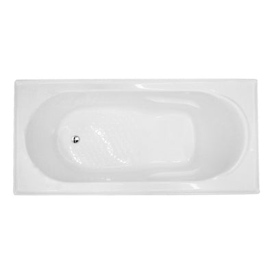 DECINA BAMBINO INSET BATH GLOSS WHITE (AVAILABLE IN 1510MM AND 1650MM)