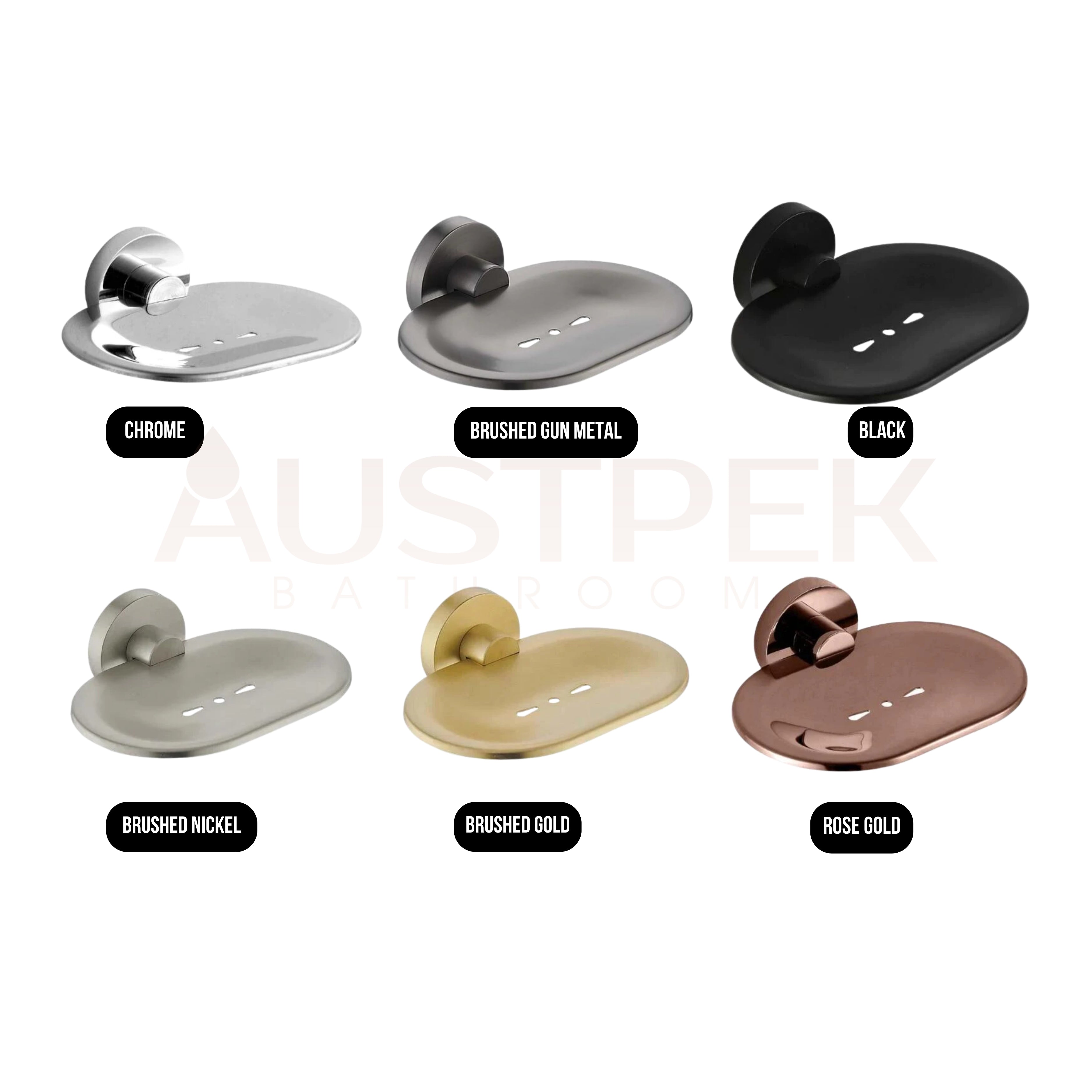 HELLYCAR IDEAL SOAP DISH BRUSHED GOLD