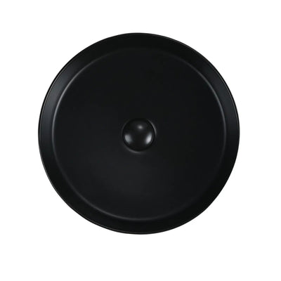 BELLA VISTA AIMEE ABOVE COUNTER BASIN BLACK 410MM