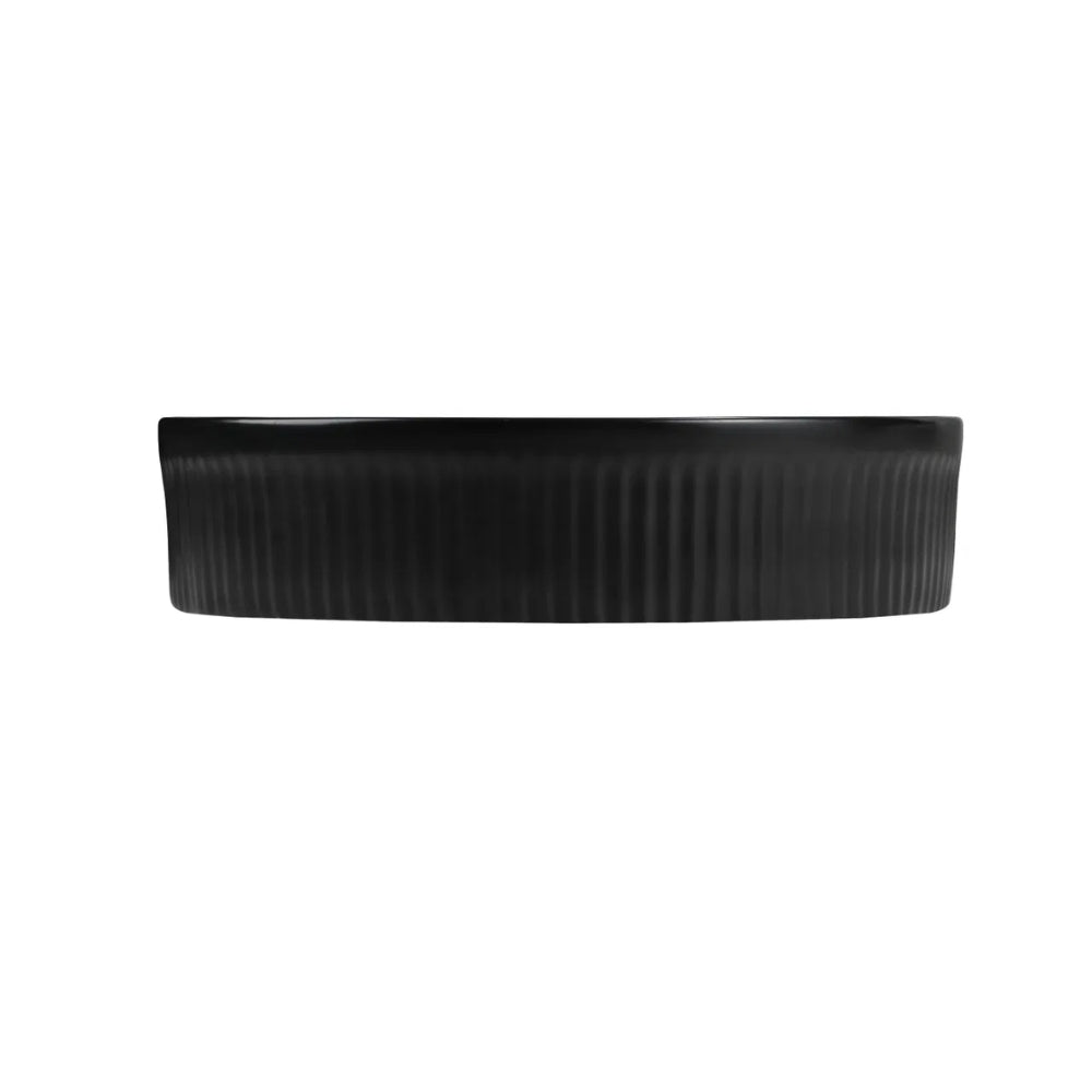 BELLA VISTA AIMEE ABOVE COUNTER BASIN BLACK 410MM