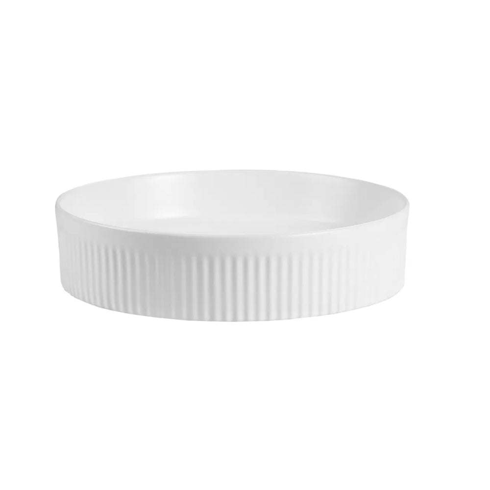 BELLA VISTA AIMEE ABOVE COUNTER BASIN MATTE WHITE 410MM