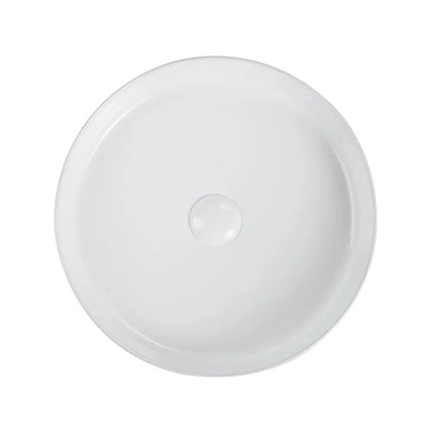 BELLA VISTA AIMEE ABOVE COUNTER BASIN WHITE 410MM