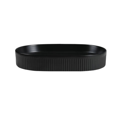 BELLA VISTA CORRINE ABOVE COUNTER BASIN BLACK 580MM