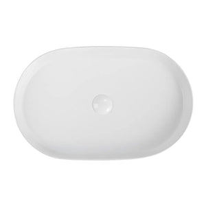 BELLA VISTA CORRINE ABOVE COUNTER BASIN MATTE WHITE 580MM