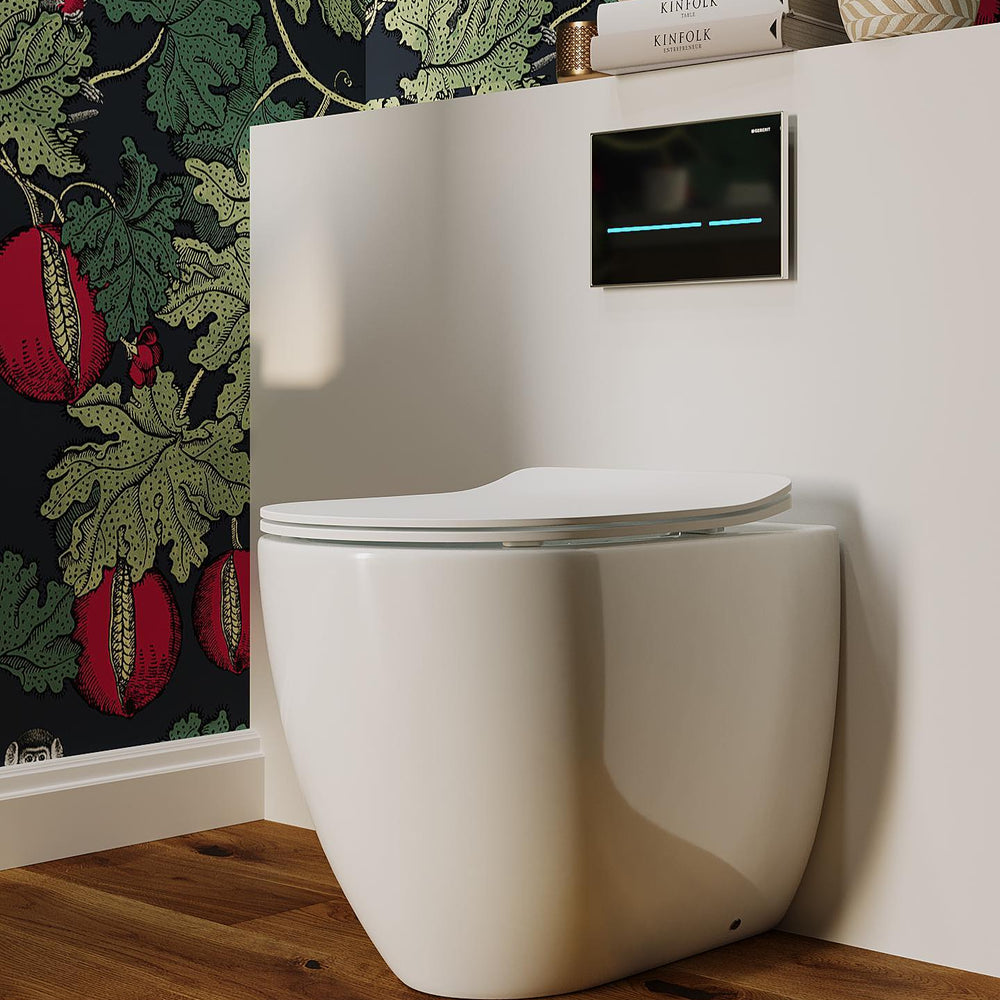BELBAGNO ALEXANDER-R SERIES WALL FACED PAN GLOSS WHITE