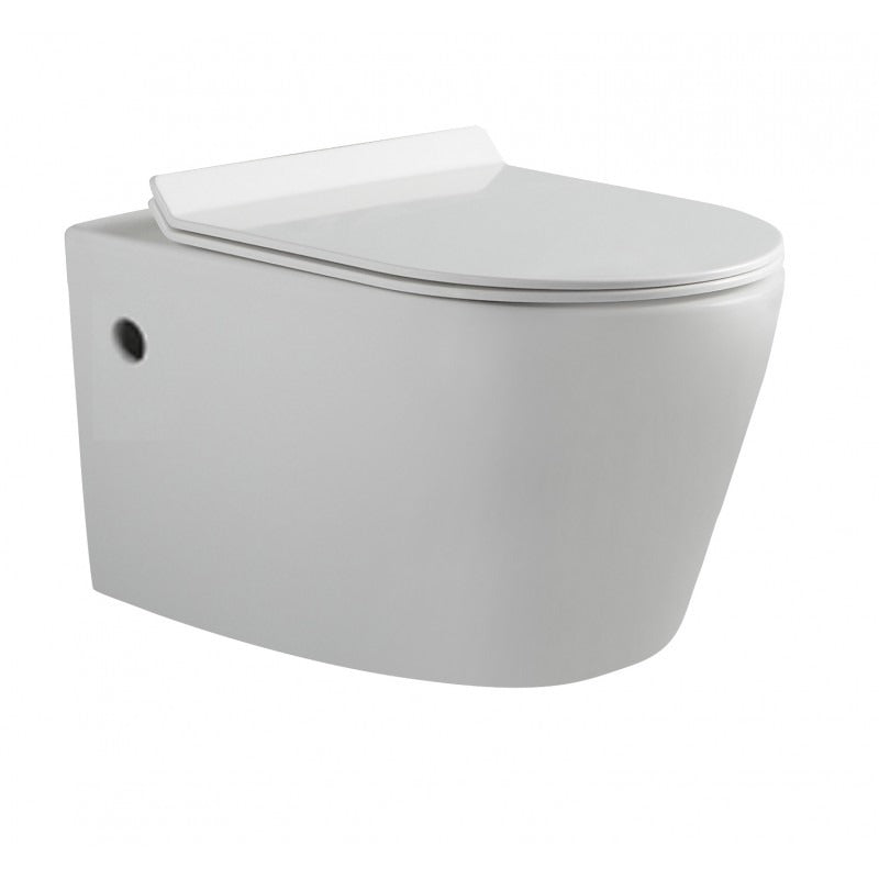 BELBAGNO FLAY-R WALL HUNG PAN GLOSS WHITE