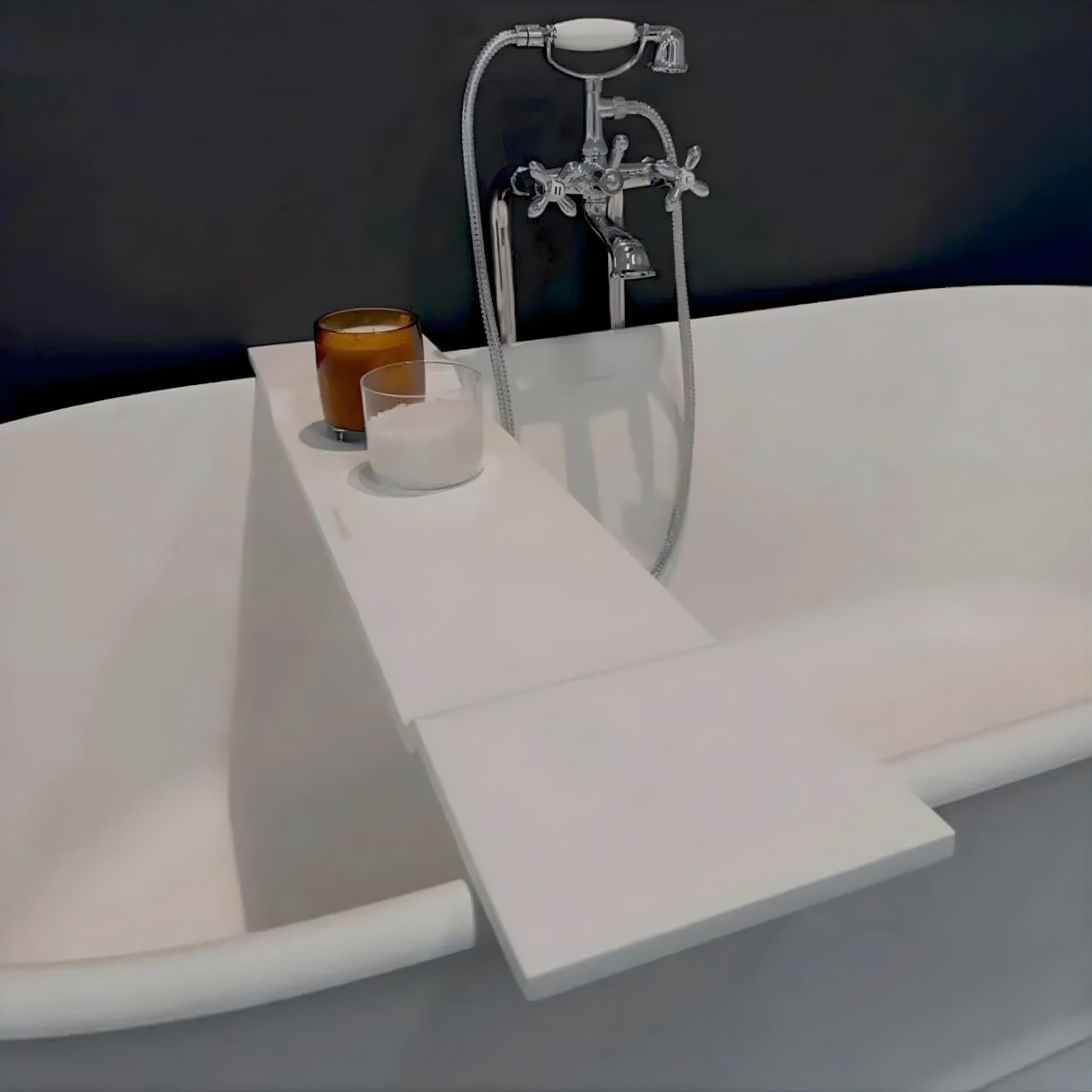 TURNER HASTINGS BATH CADDY 940MM MATTE WHITE