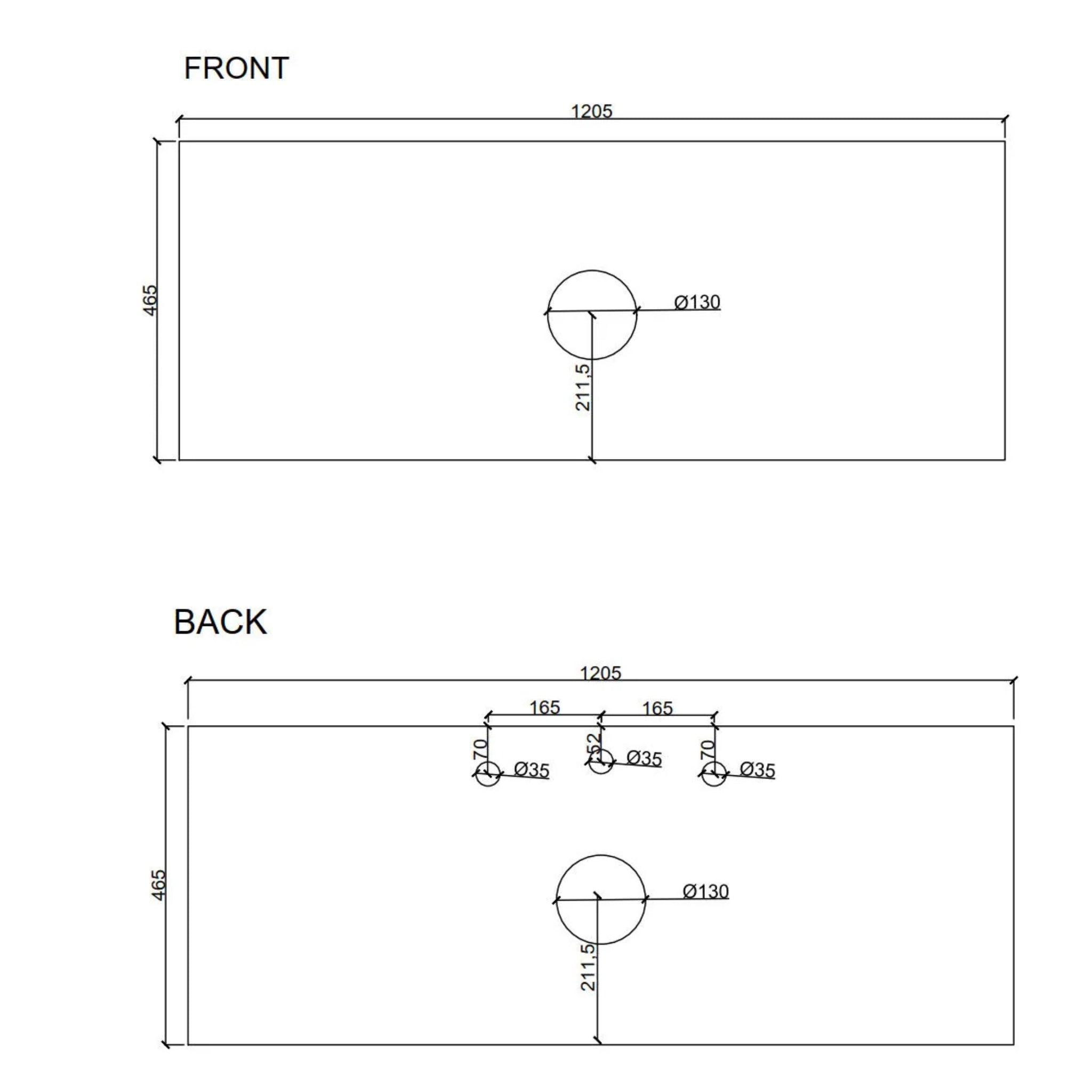 MERCIO BELLA NOTAIO WALNUT 1200MM SINGLE BOWL FLOOR STANDING VANITY