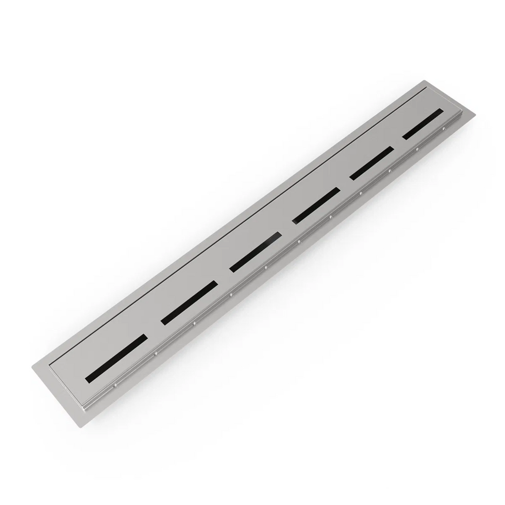 BELLA VISTA ZENON SLT-PATTERN SHOWER GRATE STAINLESS STEEL (AVAILABLE IN MULTIPLE SIZES)