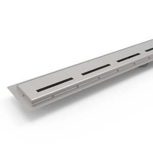 BELLA VISTA ZENON SLT-PATTERN SHOWER GRATE STAINLESS STEEL (AVAILABLE IN MULTIPLE SIZES)