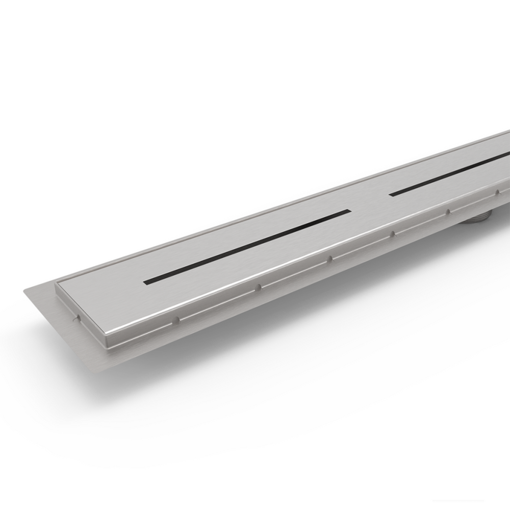 BELLA VISTA ZENON DRT-PATTERN SHOWER GRATE STAINLESS STEEL (AVAILABLE IN MULTIPLE SIZES)