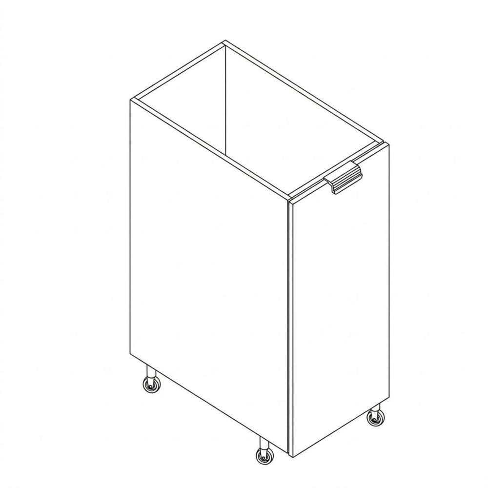 VITO CUSTOM SINGLE DOOR CUPBOARD FLOOR STANDING KITCHEN CABINET (MULTIPLE SIZES AVAILABLE)