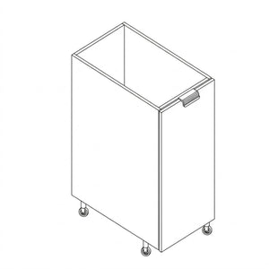 VITO CUSTOM SINGLE DOOR CUPBOARD FLOOR STANDING KITCHEN CABINET (MULTIPLE SIZES AVAILABLE)