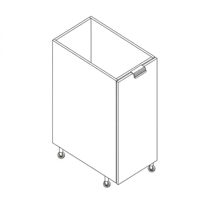VITO CUSTOM SINGLE DOOR CUPBOARD FLOOR STANDING KITCHEN CABINET (MULTIPLE SIZES AVAILABLE)