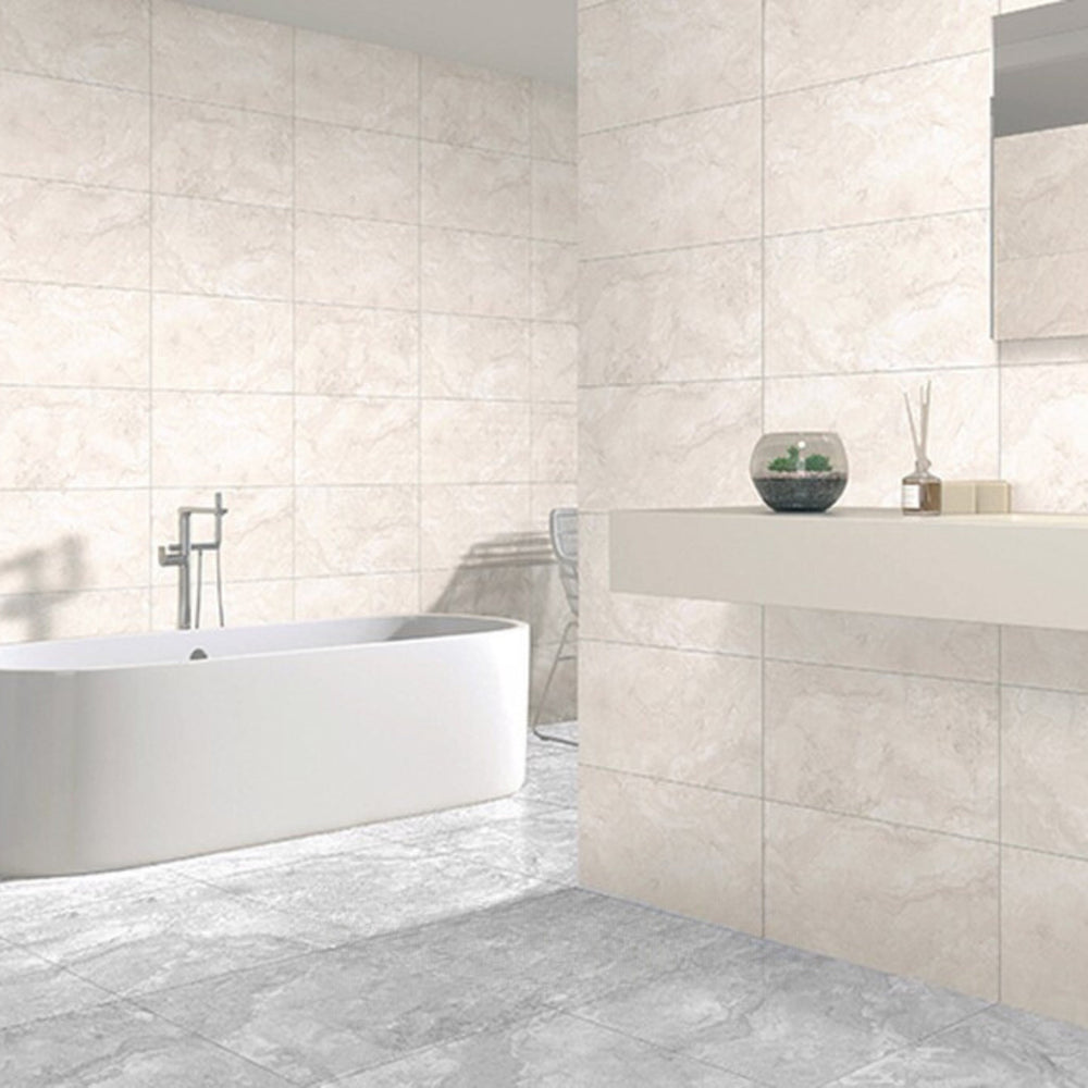 EVERSTONE ROMESTONE BIANCO GRIP 600X300MM RECTANGULAR TILE (PER BOX)