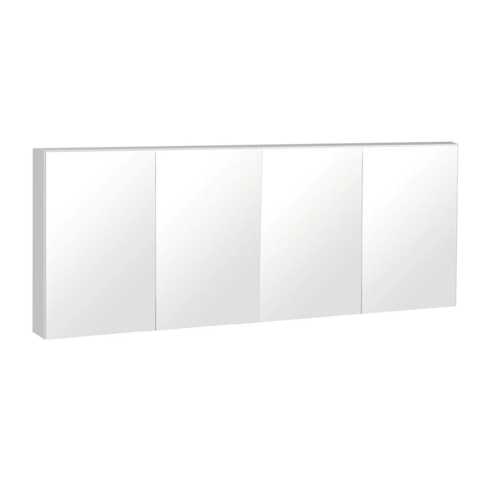 MERCIO BIANCA GLOSS WHITE MDF SHAVING CABINET 1500X720MM