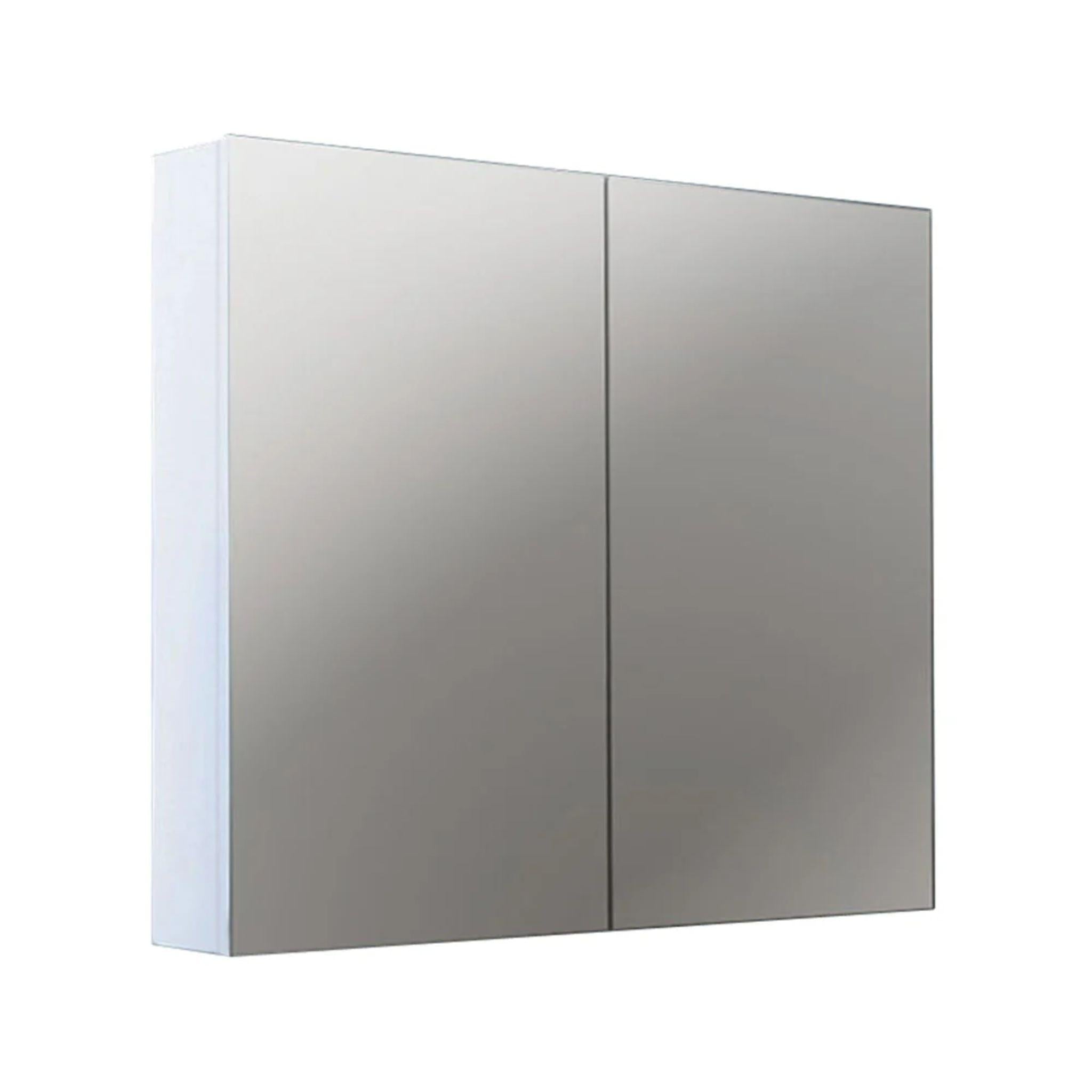 MERCIO BIANCA GLOSS WHITE PVC SHAVING CABINET 750X720MM