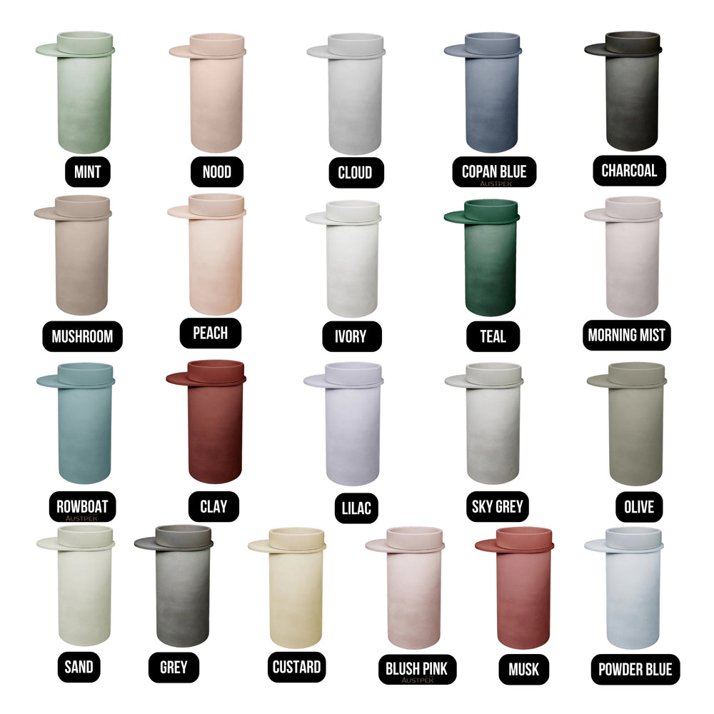 NOOD CO CYLINDER BOWL FREESTANDING BASIN CLOUD