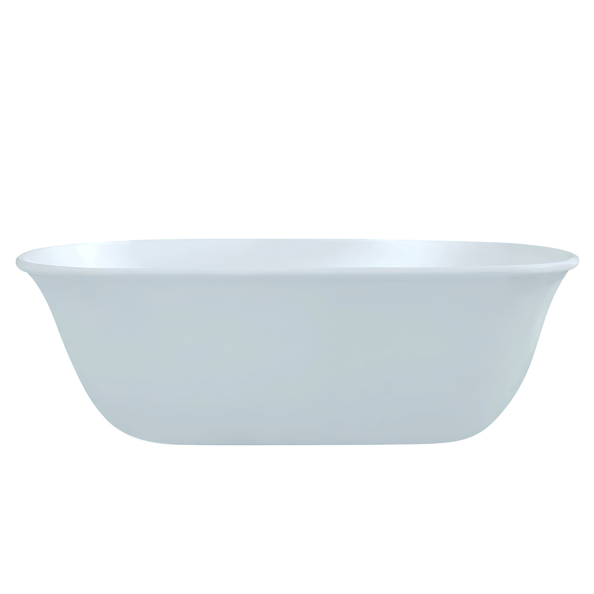 TURNER HASTINGS BLANCHE TITANCAST FREESTANDING NON OVERFLOW BATHTUB ALICE BLUE 1620MM