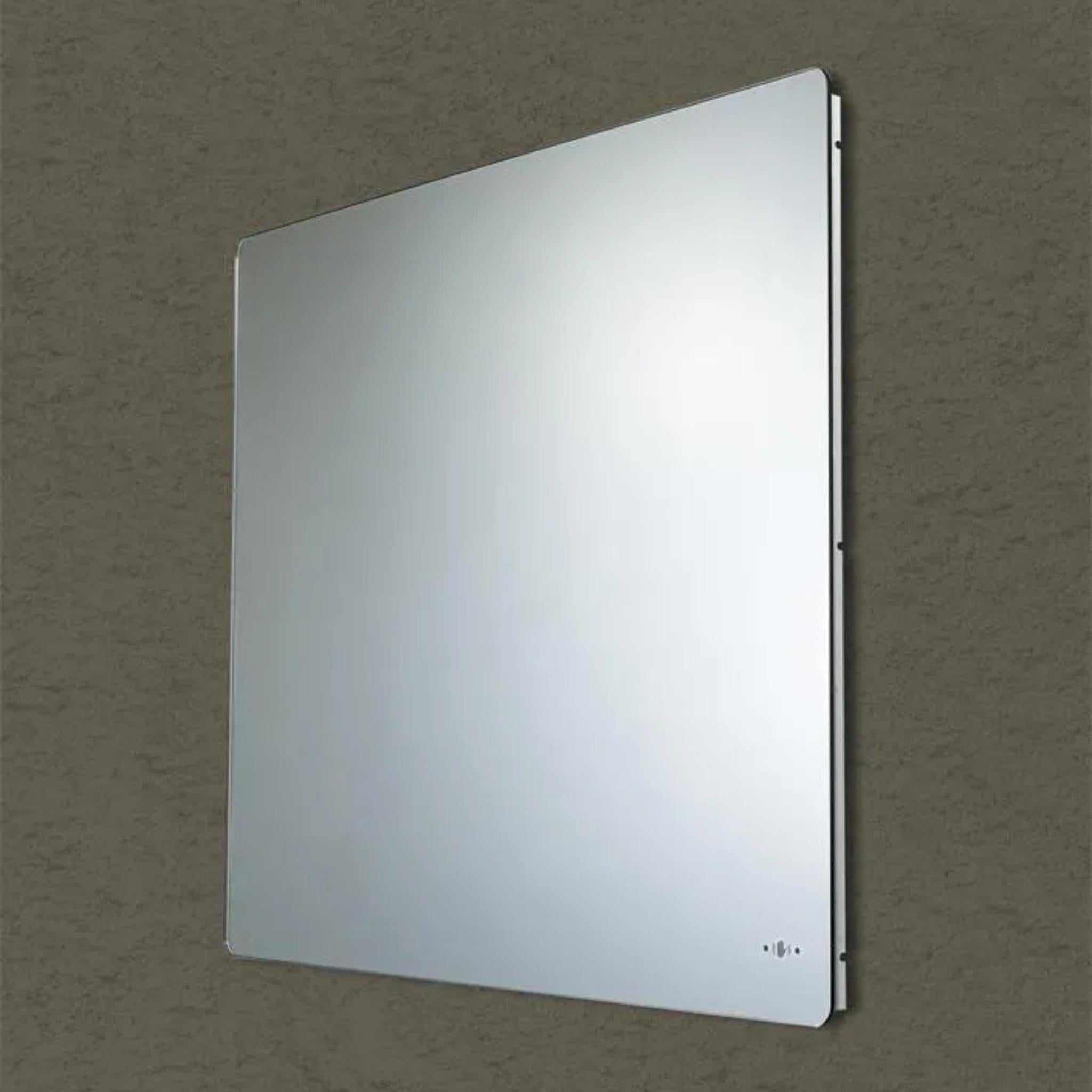 POSEIDON JASPER RECTANGULAR BACKLIT LED MIRROR 3 COLOUR LIGHTS 750X600MM
