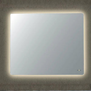 POSEIDON JASPER RECTANGULAR BACKLIT LED MIRROR 3 COLOUR LIGHTS 900X750MM