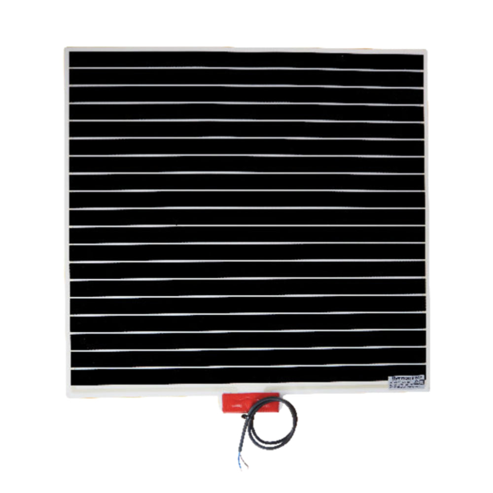 THERMOGROUP ABLAZE ROUND BLACK FRAME MIRROR WITH DEMISTER 900MM