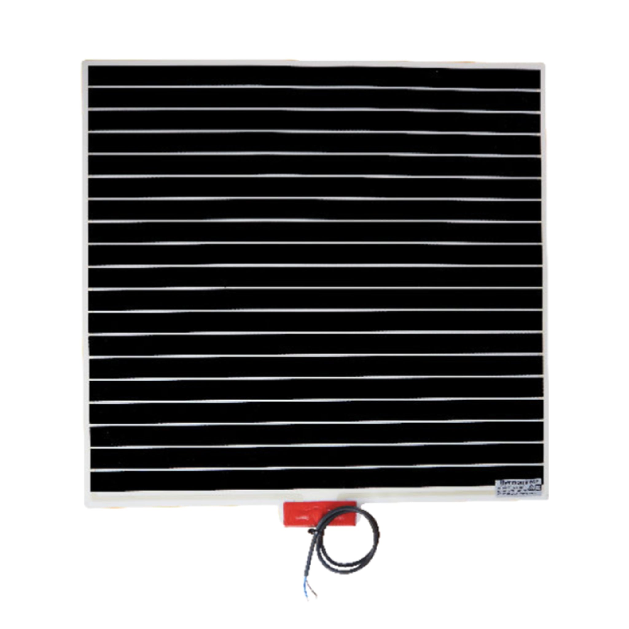 THERMOGROUP ABLAZE ROUND BLACK FRAME MIRROR WITH DEMISTER 900MM