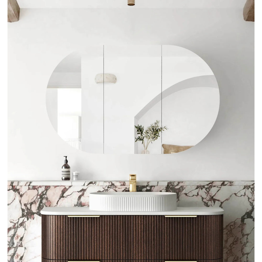 OTTI BONDI SABLE WALNUT SHAVING CABINET 1200X750MM
