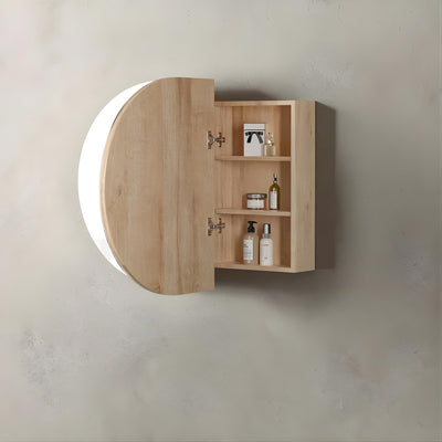 OTTI BONDI SHAVING CABINET NATURAL OAK 900X600MM