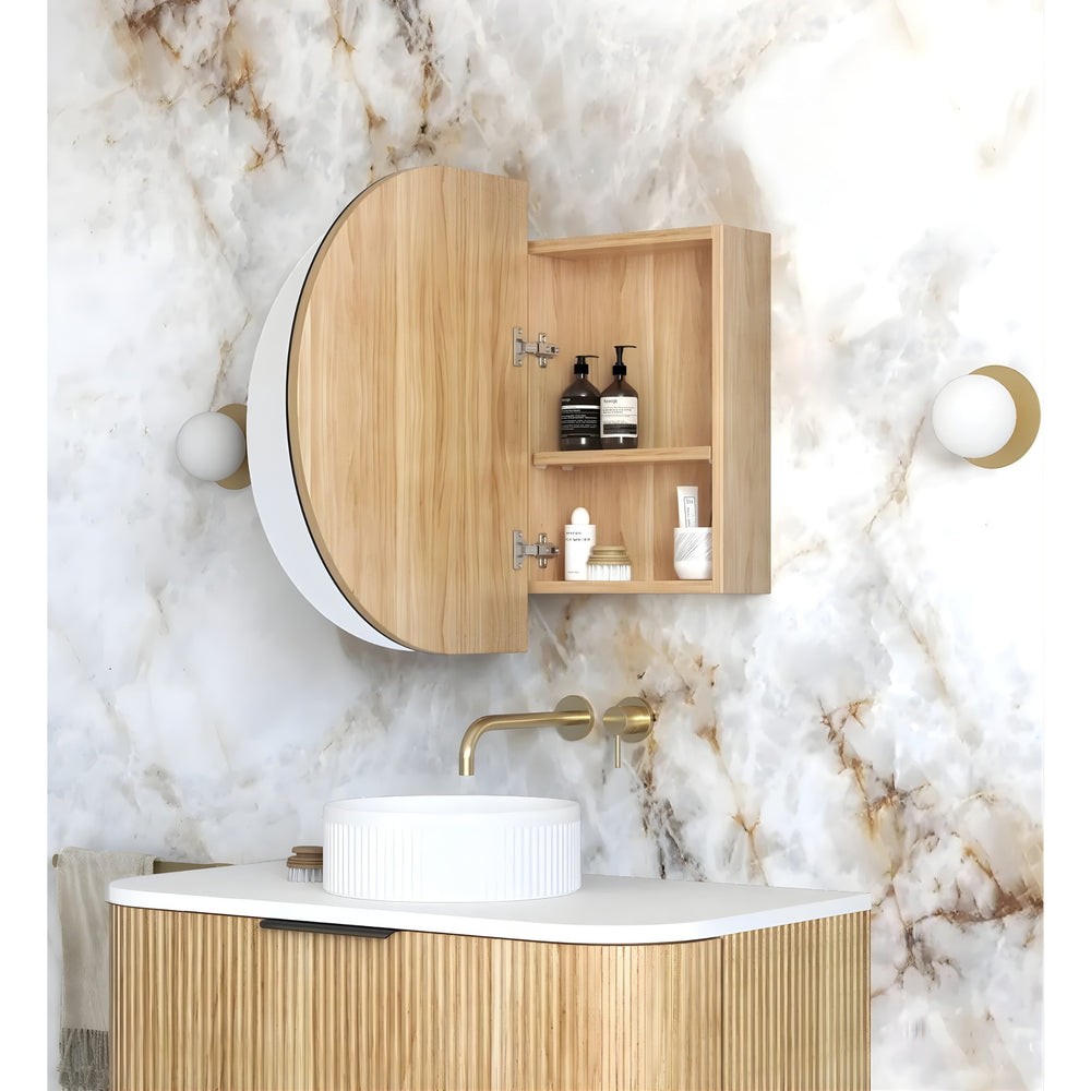 OTTI BONDI WOODLAND OAK SHAVING CABINET 900X600MM