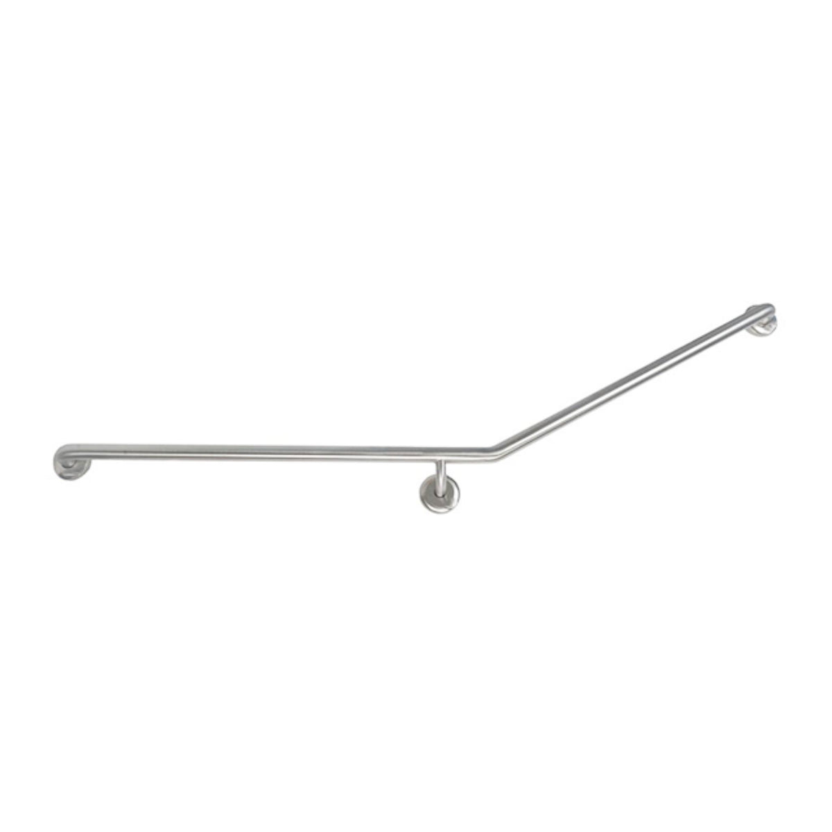 JOHNSON SUISSE ANGLED GRAB RAIL 850MM STAINLESS STEEL (AVAILABLE IN LEFT AND RIGHT HAND RAIL)