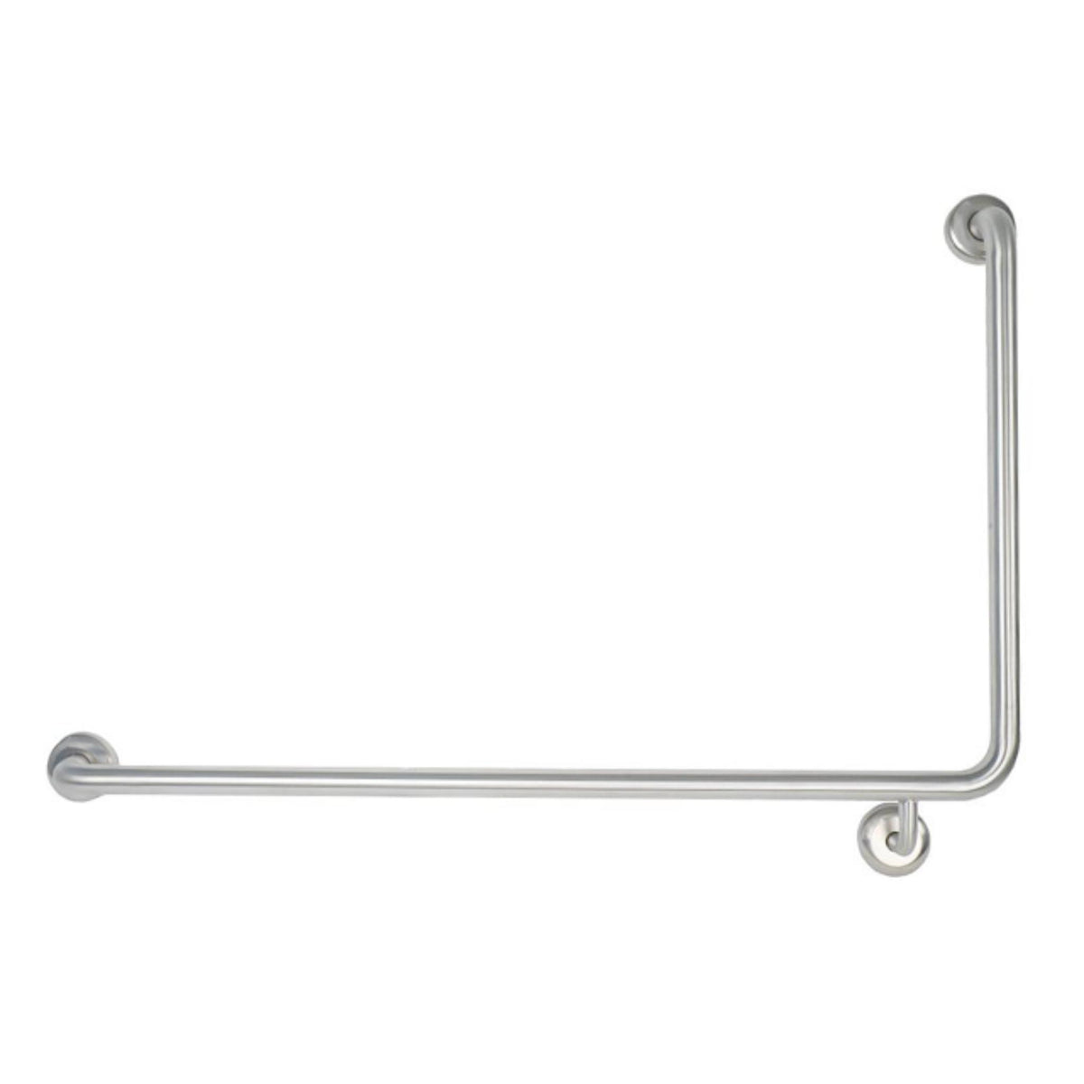 JOHNSON SUISSE ANGLED 90 DEGREE GRAB RAIL 950MM STAINLESS STEEL (AVAILABLE IN LEFT AND RIGHT HAND RAIL)