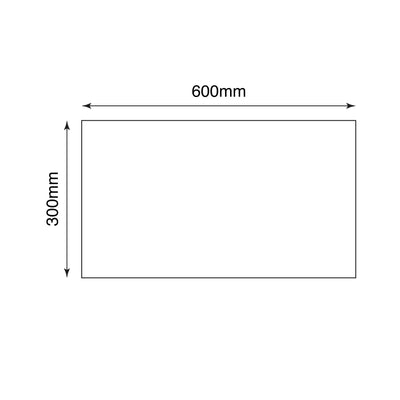 ELITE IMPORTERS SALAMANCA DARK GREY EXTERNAL 300X600MM RECTANGULAR TILE (PER BOX)