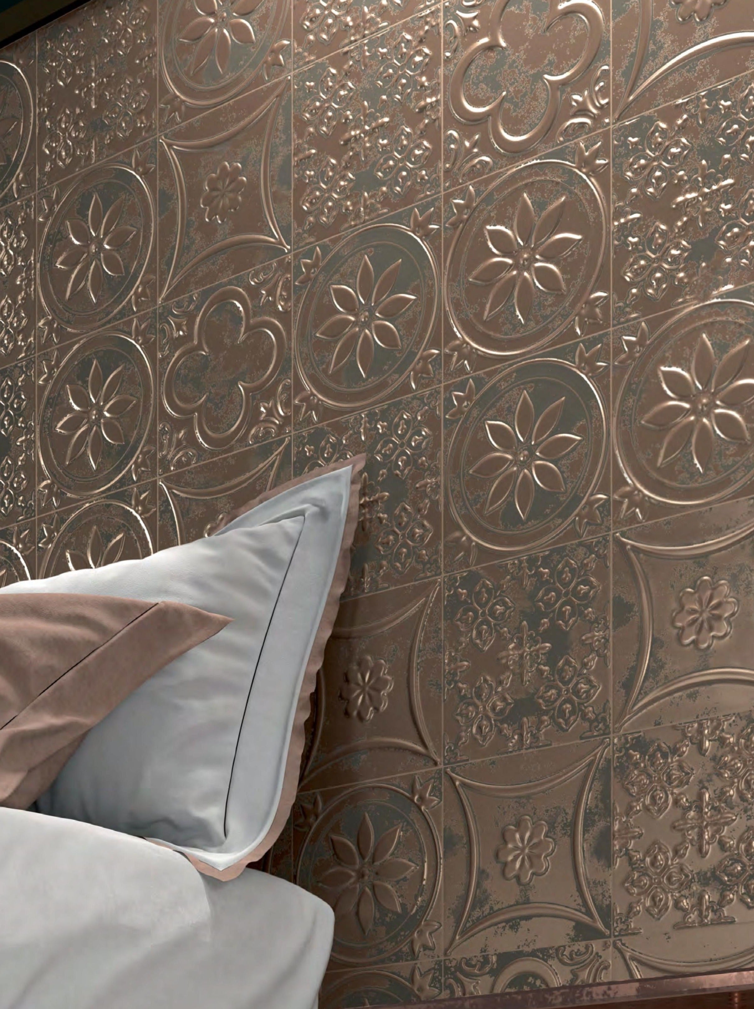 DUNE CERAMICA LUCCIOLA BRONCE MATTE 150X150MM SQUARE TILE (PER BOX)