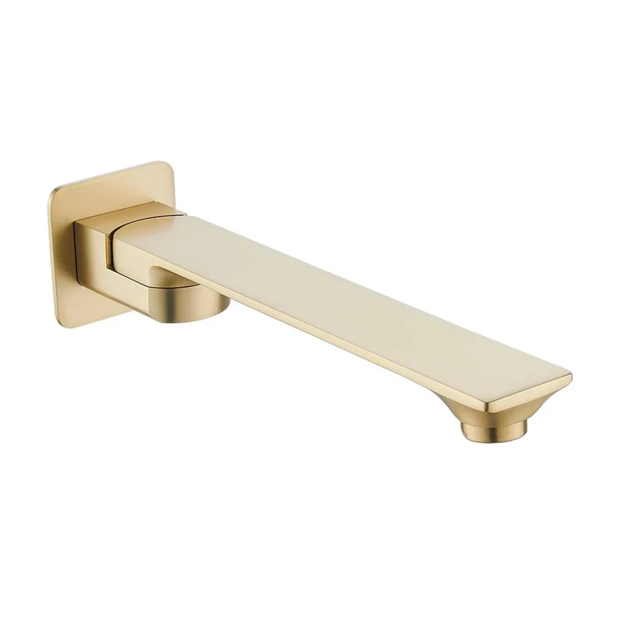 TAPART BATEAU SWIVEL BATH OUTLET 254MM BRUSHED GOLD