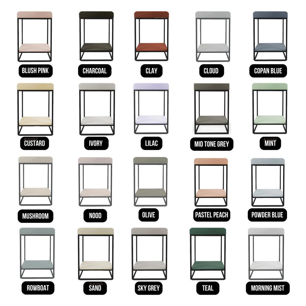 NOOD CO BOX BASIN VANITY SET CLOUD 595MM