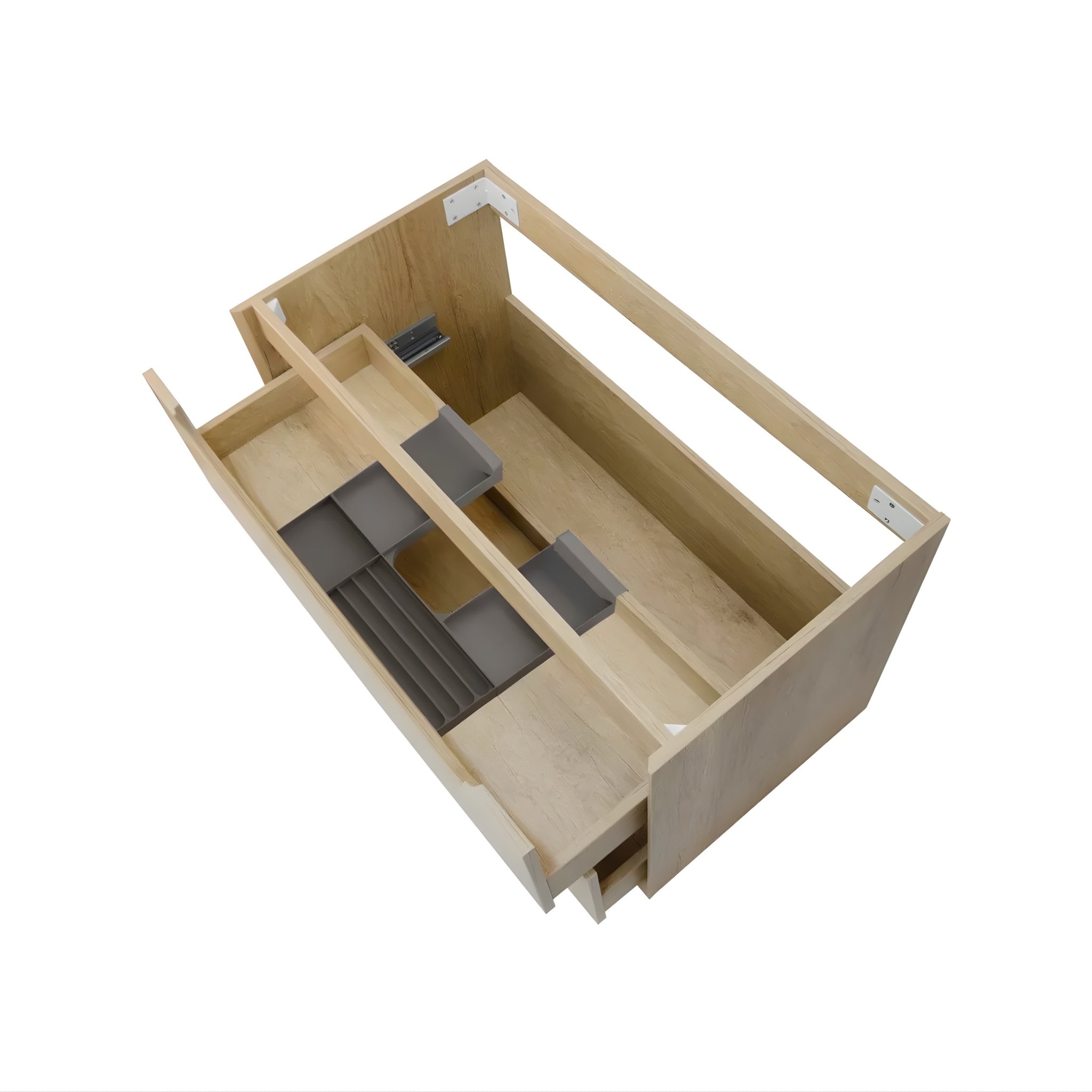 OTTI BYRON NATURAL OAK 900MM SINGLE BOWL WALL HUNG VANITY