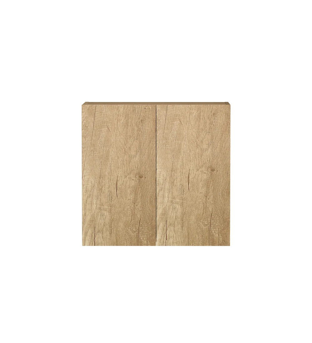 OTTI BYRON NATURAL OAK 1300MM LAUNDRY AND WALL CABINET WITH STONE TOP & SINK (PACKAGE-A)