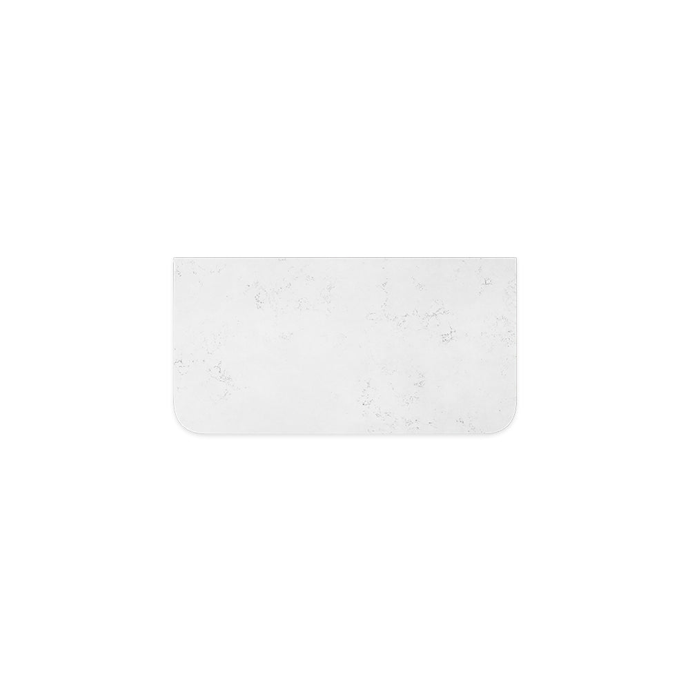 FIENZA BIANCO MARBLE SILICA FREE CURVED DEPTH STONE BENCHTOP (AVAILABLE IN 750MM 900MM 1200MM AND 1500MM)