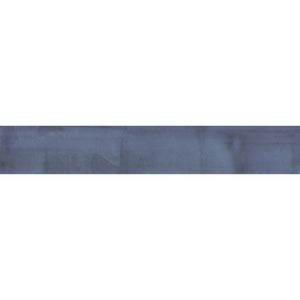 EVERSTONE BRUSH DENIM GLOSSY 370X61MM RECTANGLE TILE (PER BOX)