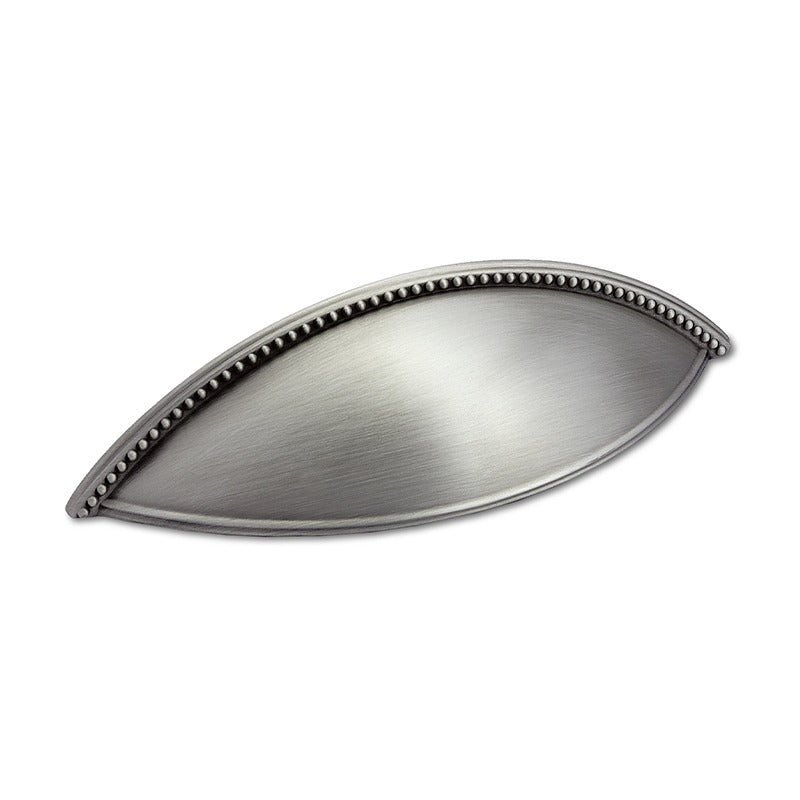 MODULR PROVINCIAL HANDLE 96MM BRUSHED SATIN ANTIQUE TIN