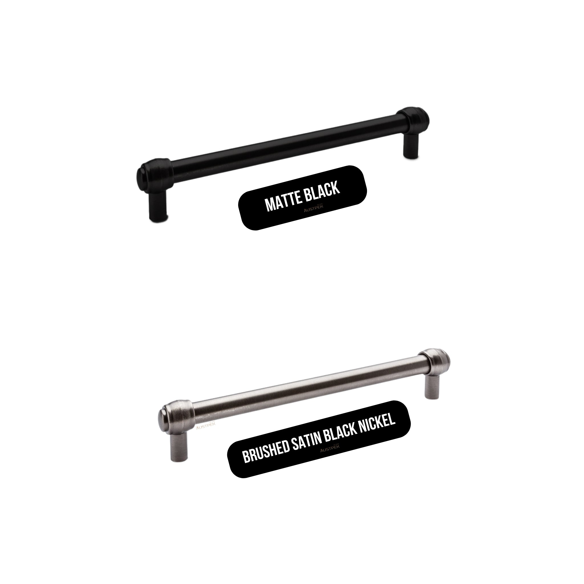 MODULR PROVINCIAL HANDLE MATTE BLACK (AVAILABLE IN 128MM, 160MM, 224MM AND 320MM)
