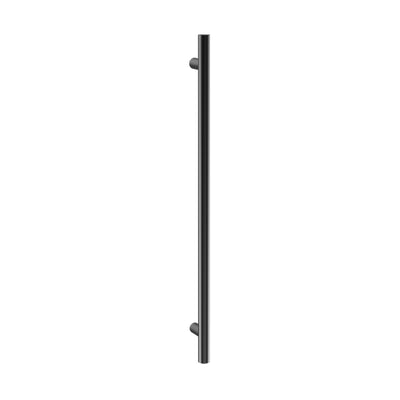 FELTON ATLAS POLE TOWEL WARMER 12VDC HEATED TOWEL RAIL 900MM BLACK
