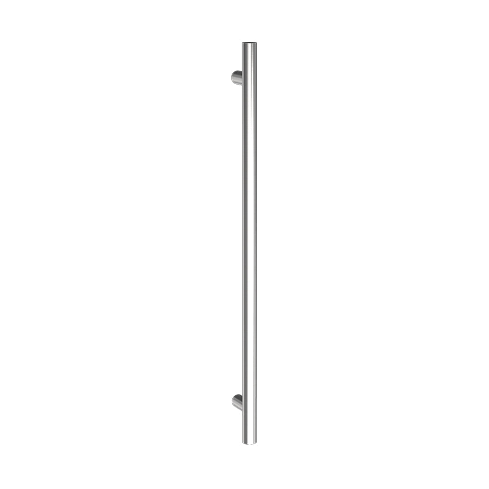 FELTON ATLAS POLE TOWEL WARMER 12VDC HEATED TOWEL RAIL 900MM BRUSHED STAINLESS