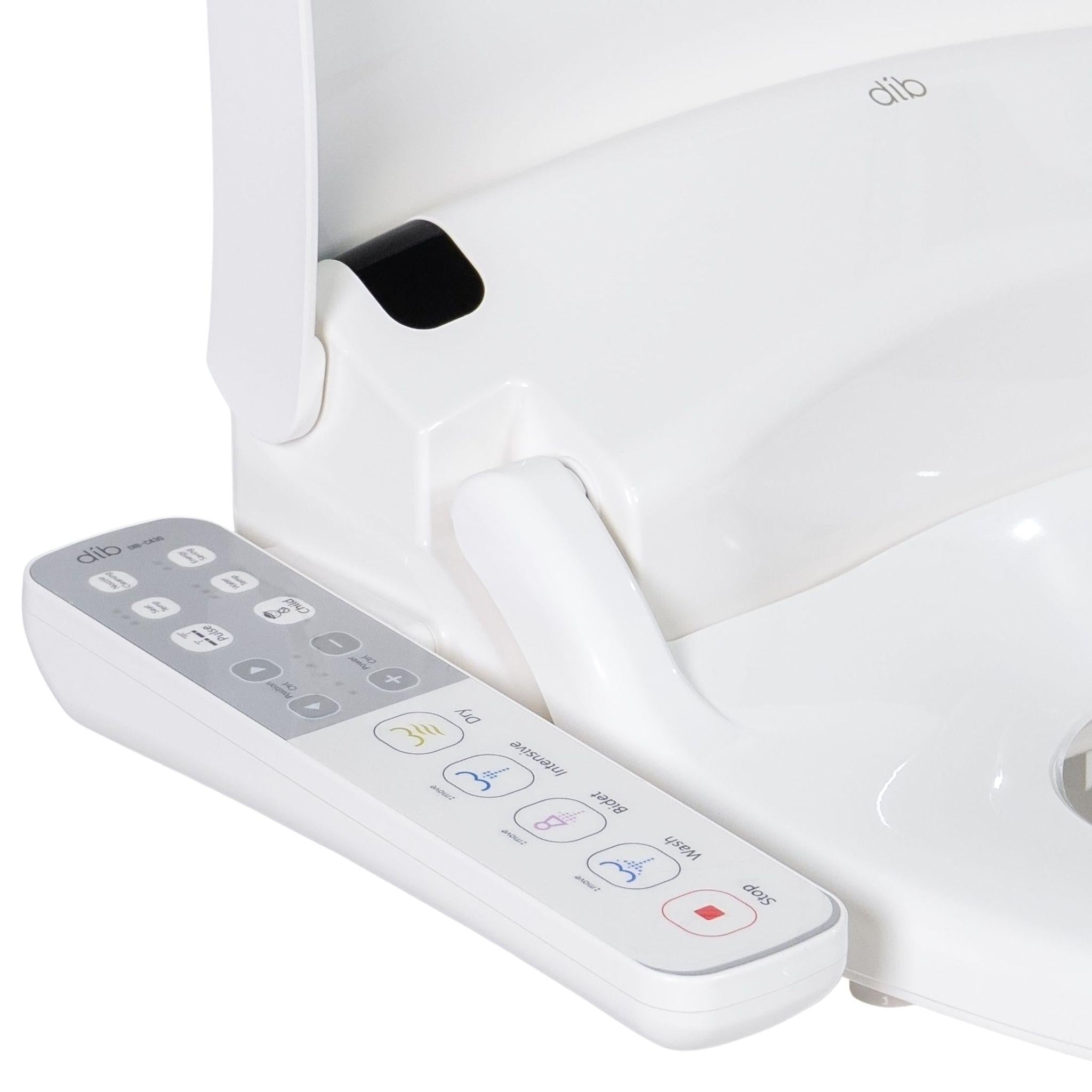 DIB ELECTRIC BIDET DUAL WASH WITH SIDE CONTROL GLOSS WHITE