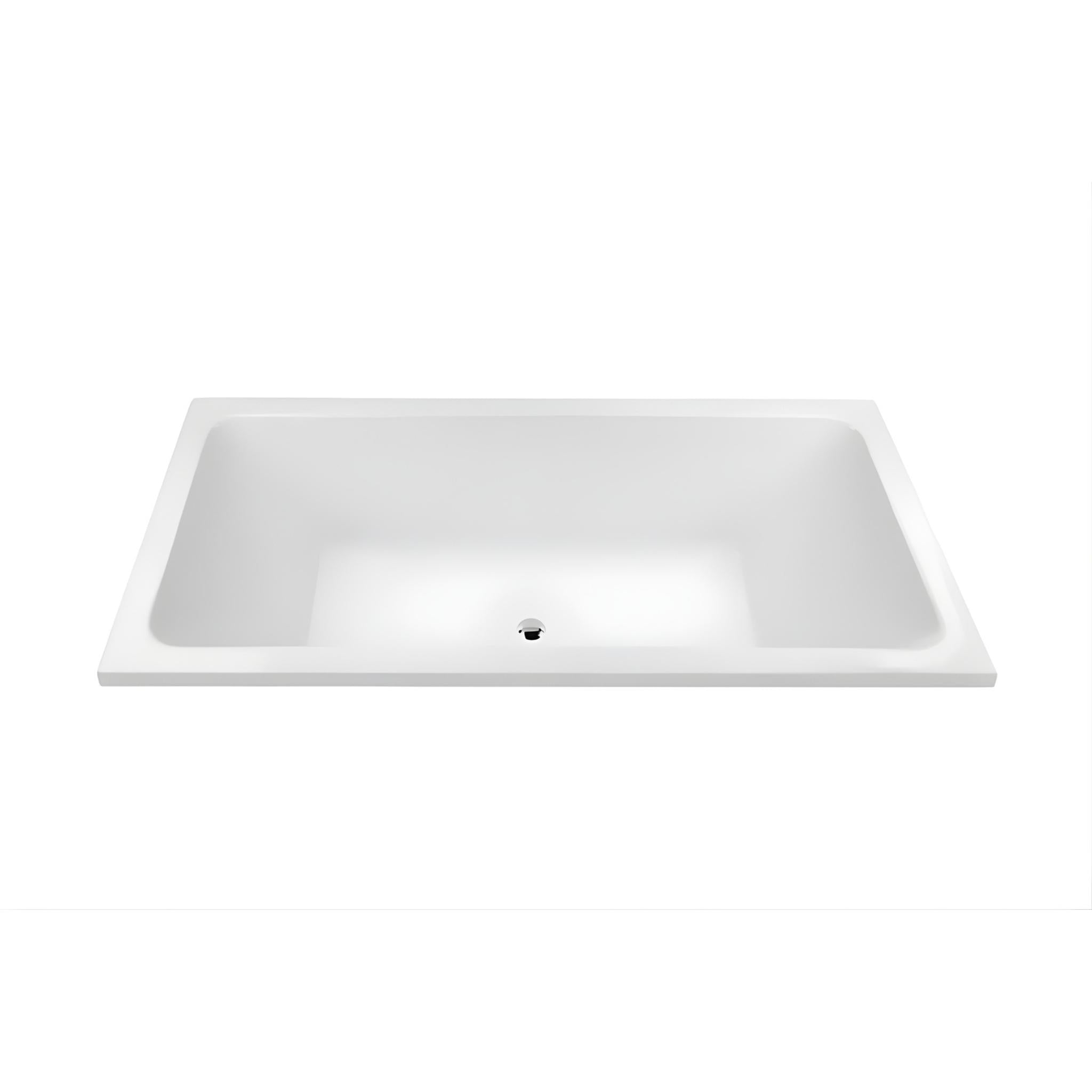 DECINA CARINA ISLAND BATH GLOSS WHITE (AVAILABLE IN 1525MM, 1675MM AND 1750MM)