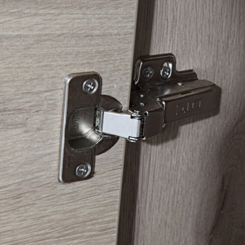 AULIC REVIT WHITE OAK 450MM SPACE SAVING SINGLE BOWL WALL HUNG VANITY